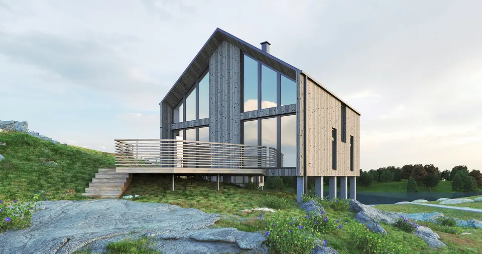Montažna kuća Ivana, 100 m², Radman Homes
