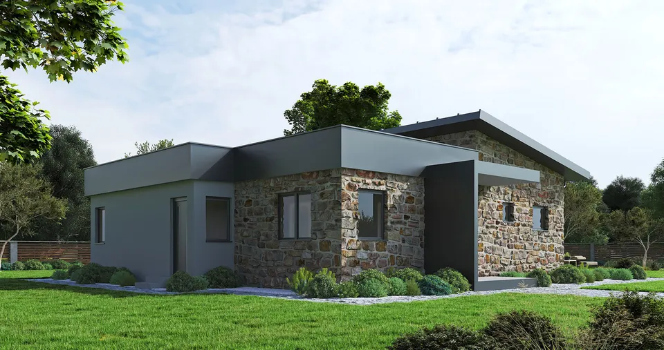 Montažna kuća Korcula, 100 m², Radman Homes
