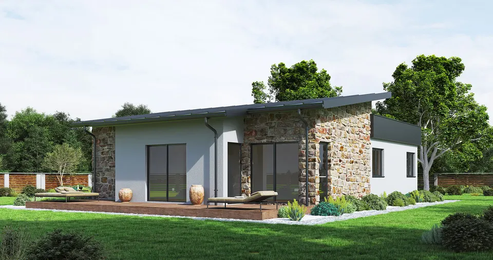 Montažna kuća Korcula, 100 m², Radman Homes