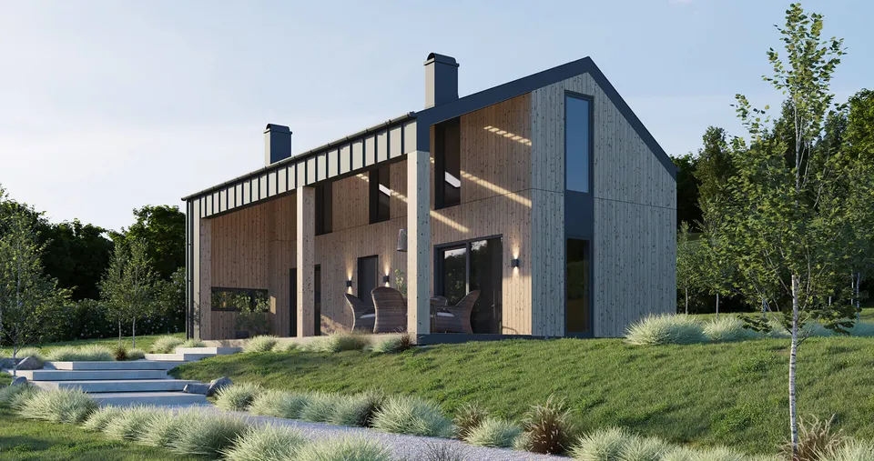Montažna kuća Vis, 100 m², Radman Homes