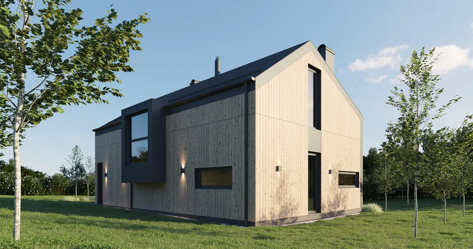 Montažna kuća Vis, 100 m², Radman Homes