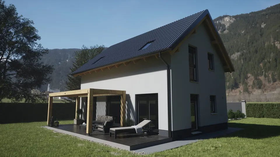 Montažna kuća Hiša 105/2, 105 m², Rihter
