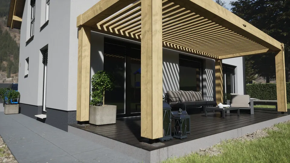 Montažna kuća Hiša 105/2, 105 m², Rihter