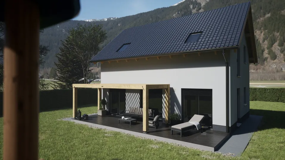 Montažna kuća Hiša 105/2, 105 m², Rihter