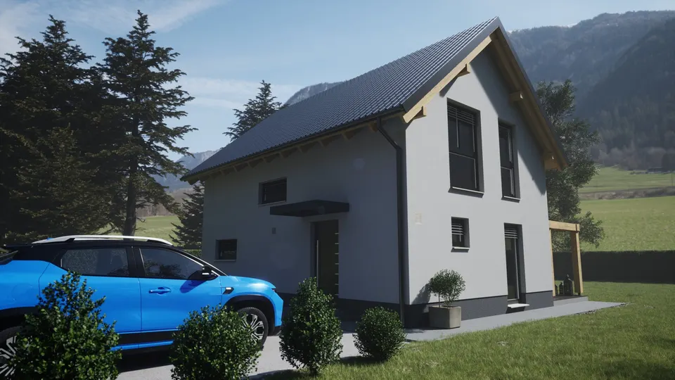 Montažna kuća Hiša 105/2, 105 m², Rihter