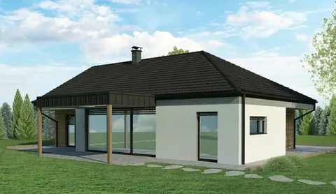 Montažna kuća Hiša 114/3, 114 m², Rihter