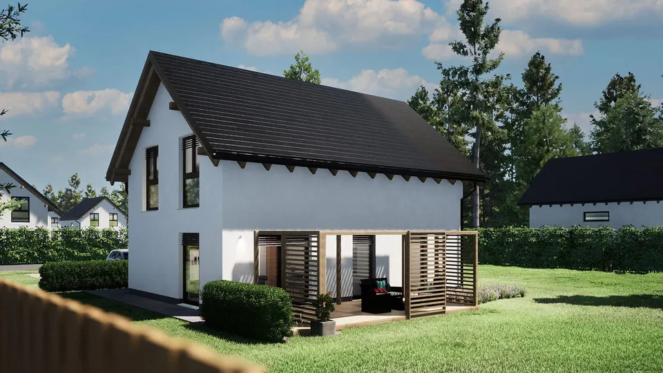 Montažna kuća Hiša 116, 116 m², Rihter