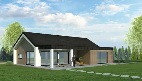 Montažna kuća Hiša 116/3, 116 m², Rihter