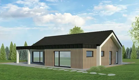Montažna kuća Hiša 116/3, 116 m², Rihter
