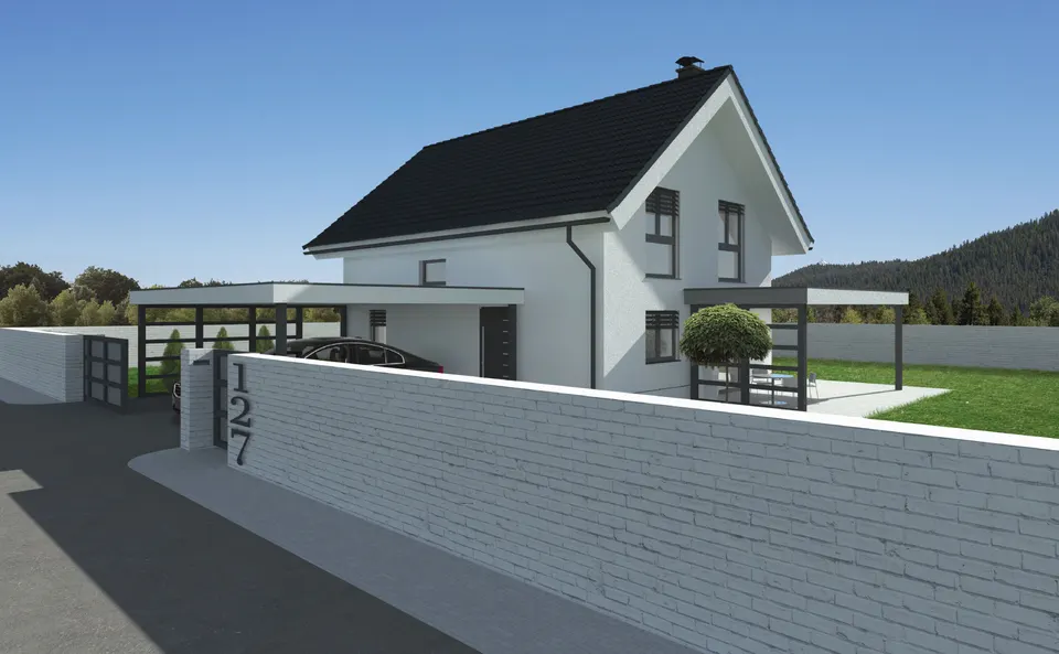 Montažna kuća Hiša 127, 127 m², Rihter