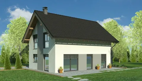 Montažna kuća Hiša 127, 127 m², Rihter