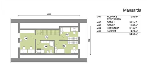 Montažna kuća Hiša 132, 132 m², Rihter