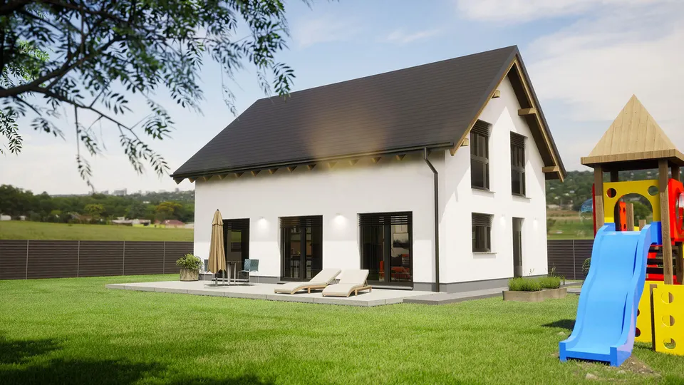 Montažna kuća Hiša 135/1, 135 m², Rihter