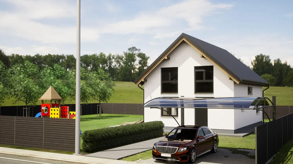Montažna kuća Hiša 135/1, 135 m², Rihter
