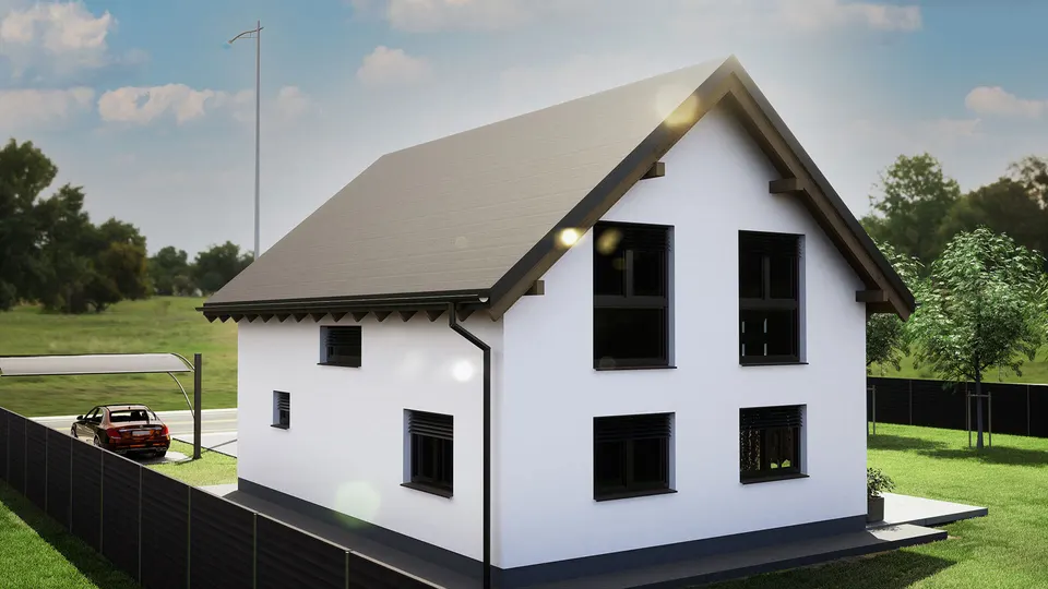 Montažna kuća Hiša 135/1, 135 m², Rihter