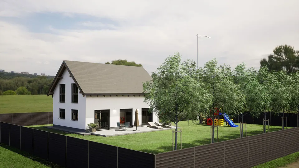 Montažna kuća Hiša 135/1, 135 m², Rihter