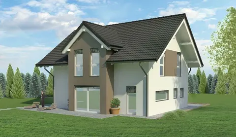 Montažna kuća Hiša 137/1, 137 m², Rihter