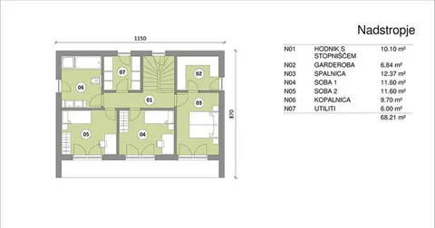 Montažna kuća Hiša 138, 136 m², Rihter