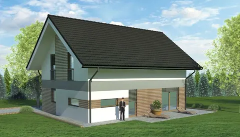 Montažna kuća Hiša 143/1, 143 m², Rihter