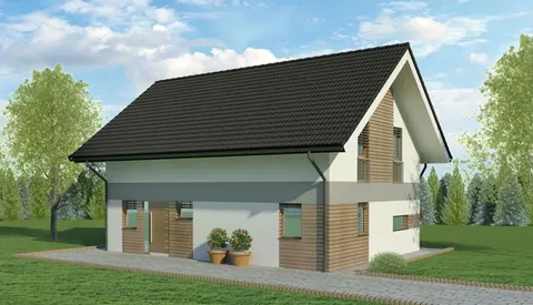 Montažna kuća Hiša 143/1, 143 m², Rihter