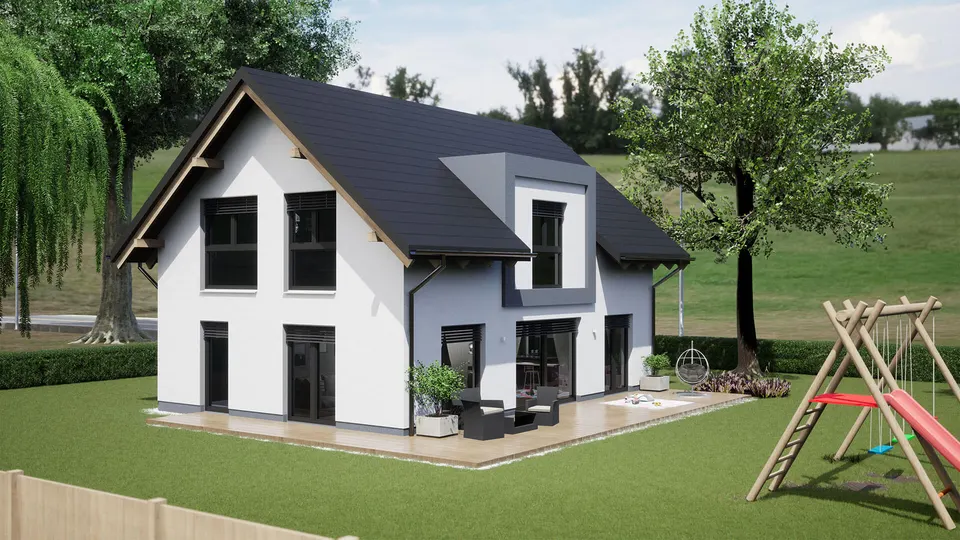 Montažna kuća Hiša 144/1, 144 m², Rihter