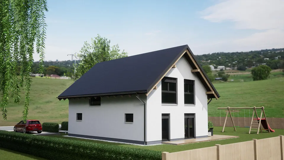 Montažna kuća Hiša 144/1, 144 m², Rihter