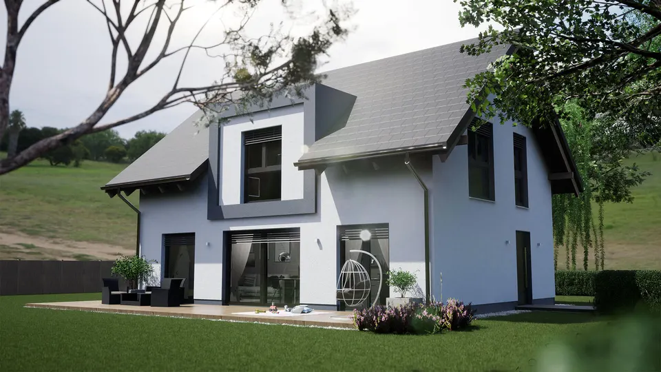 Montažna kuća Hiša 144/1, 144 m², Rihter