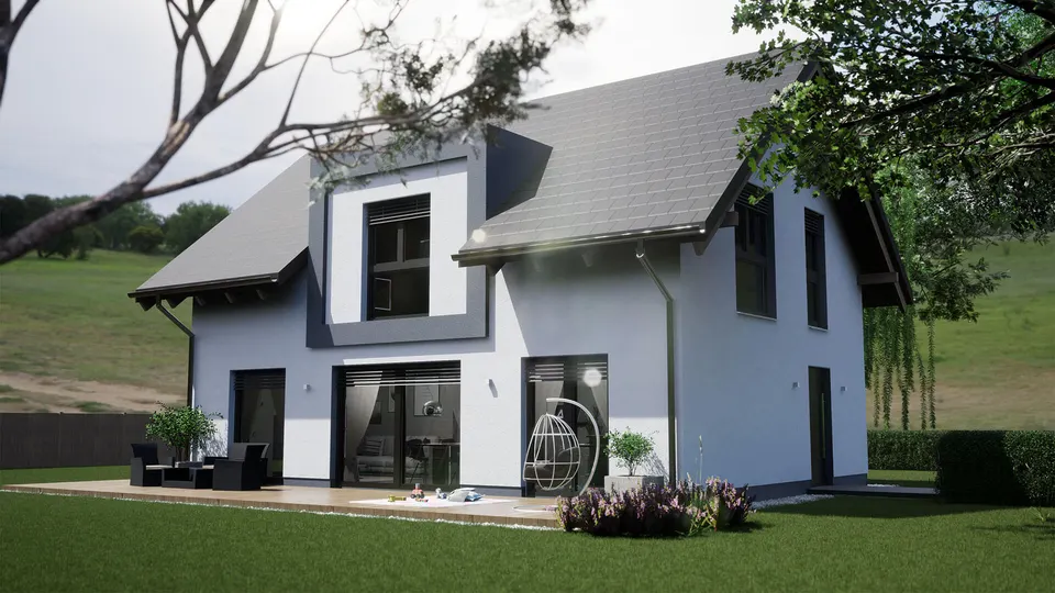 Montažna kuća Hiša 144/1, 144 m², Rihter