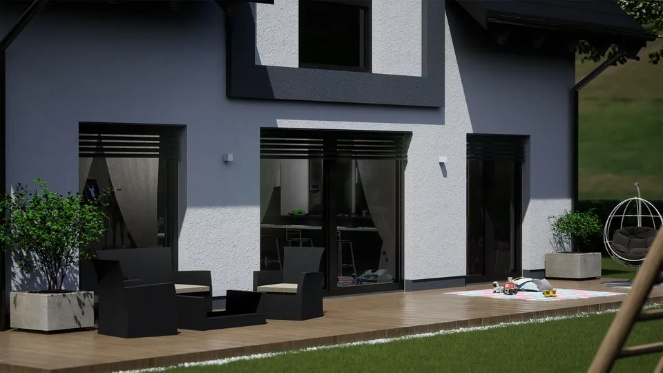 Montažna kuća Hiša 144/1, 144 m², Rihter