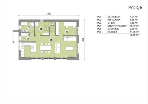 Montažna kuća Hiša 147, 147 m², Rihter
