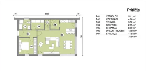 Montažna kuća Hiša 152, 152 m², Rihter