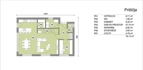Montažna kuća Hiša 154, 153 m², Rihter