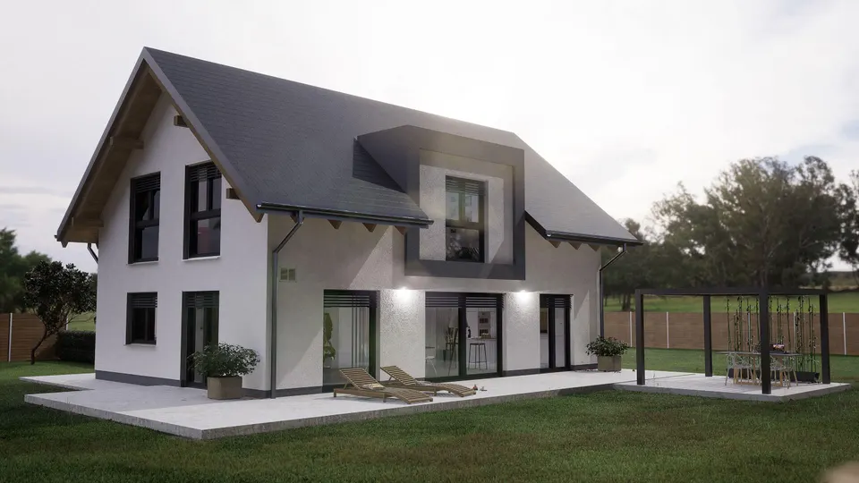 Montažna kuća Hiša 155, 155 m², Rihter
