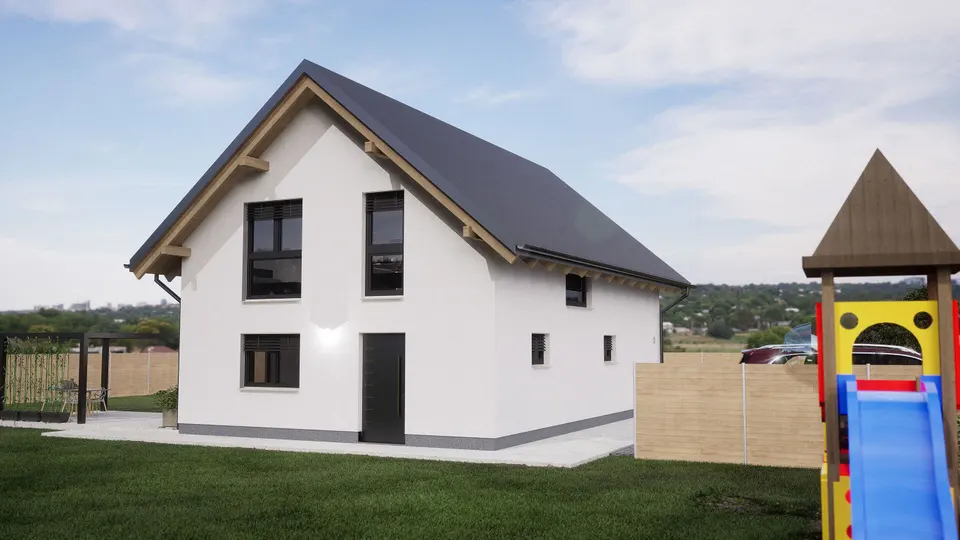 Montažna kuća Hiša 155, 155 m², Rihter