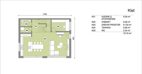 Montažna kuća Hiša 162, 162 m², Rihter