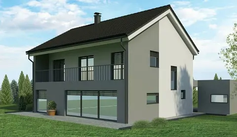Montažna kuća Hiša 171, 171 m², Rihter