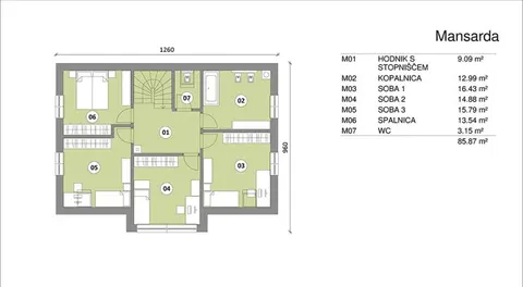 Montažna kuća Hiša 174, 174 m², Rihter