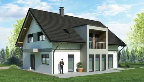 Montažna kuća Hiša 185, 184 m², Rihter