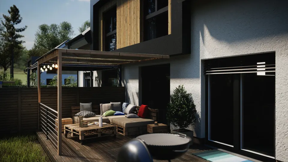 Montažna kuća Hiša 264 dvojček, 132 m², Rihter