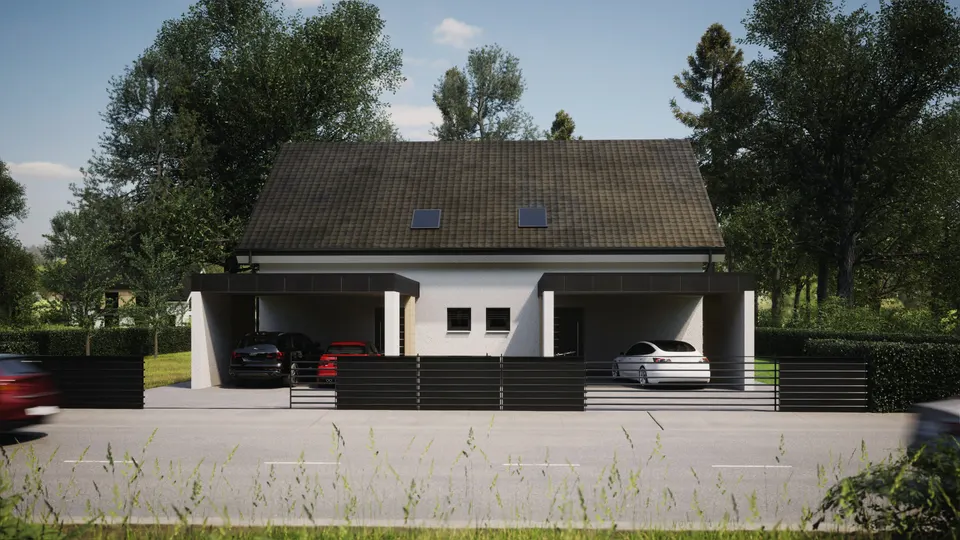 Montažna kuća Hiša 264 dvojček, 132 m², Rihter
