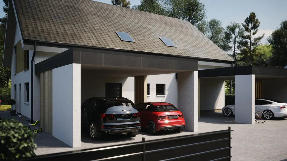 Montažna kuća Hiša 264 dvojček, 132 m², Rihter