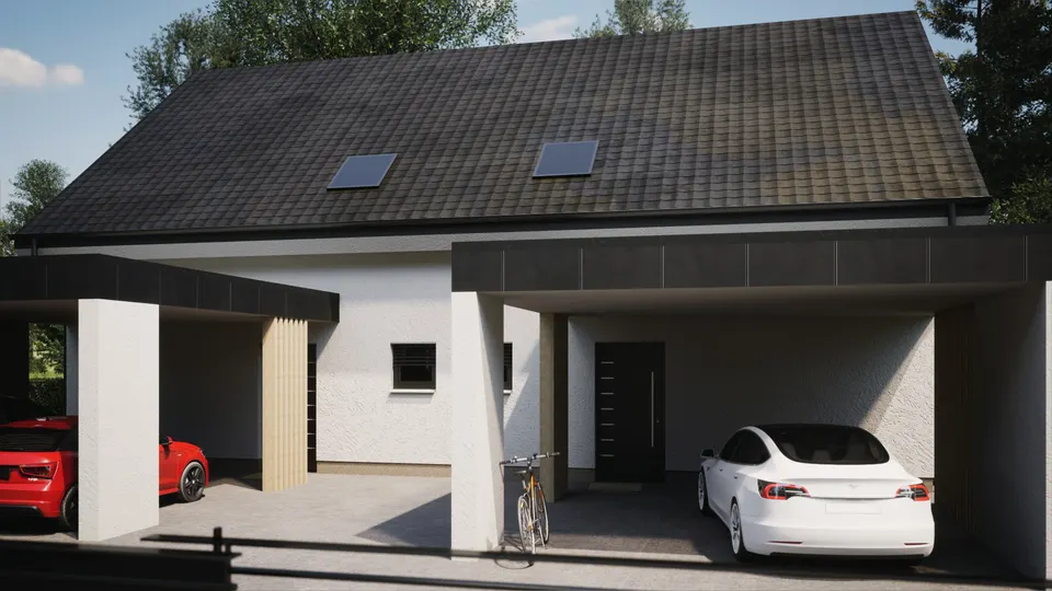 Montažna kuća Hiša 264 dvojček, 132 m², Rihter