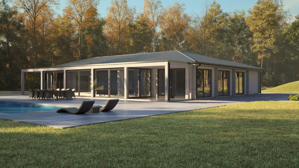 Montažna kuća Montažna kuća Angela, 338 m², Savox Group