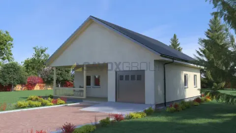 Montažna hiša Montažna kuća Antonia, 93 m², Savox Group
