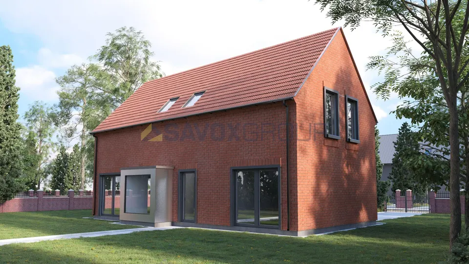 Montažna kuća Montažna kuća C10, 133 m², Savox Group