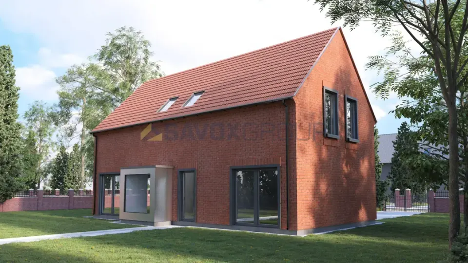 Монтажна куќа Montažna kuća C10, 133 m², Savox Group