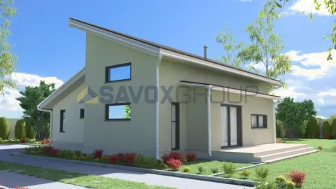 Montažna kuća Montažna kuća Florus, 130 m², Savox Group