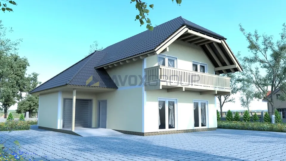 Montažna kuća Montažna kuća Livia, 192 m², Savox Group