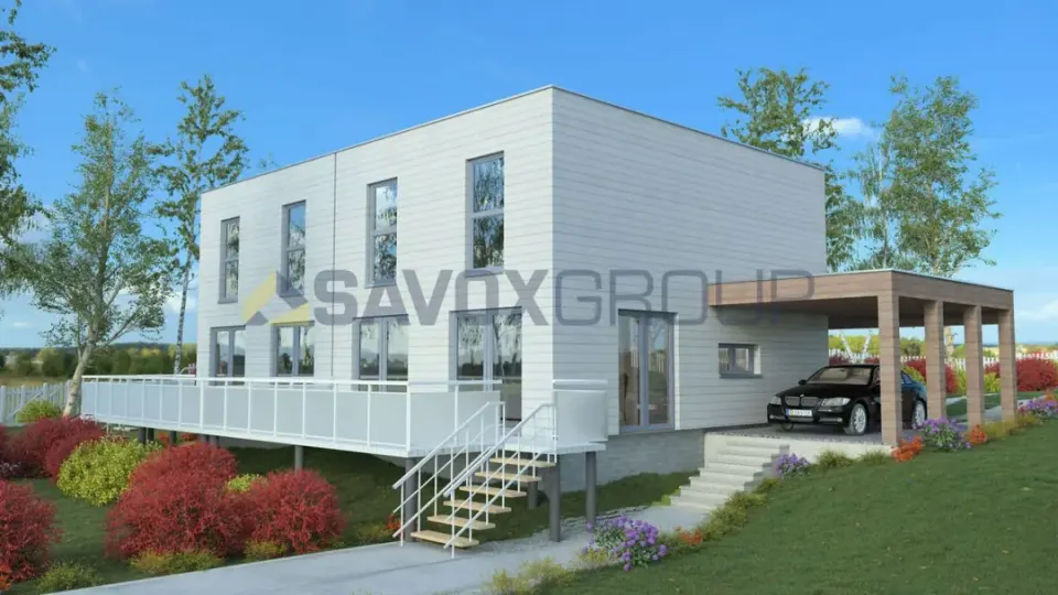 Montažna hiša Montažna kuća Lucia, 254 m², Savox Group