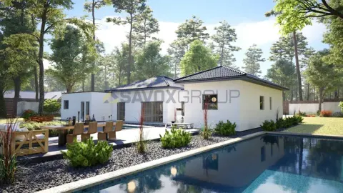 Montažna kuća Montažna kuća Marcus, 162 m², Savox Group